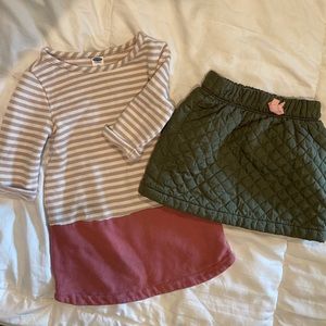 Old Navy sweater dress & skirt Bundle